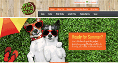 Desktop Screenshot of petfoodpluseauclaire.com